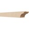 Ekena Millwork 6in. W x 4in. H x 28in. L Yorktown Woodgrain TimberThane Rafter Tail, Primed Tan RFTUR06X04X28YORRCPR - alternate 1